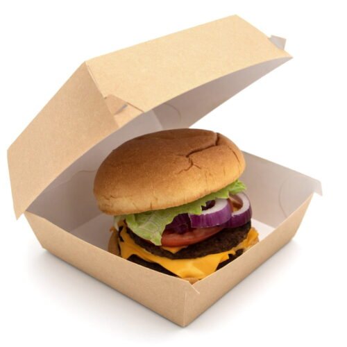 Burger Box Clamshell